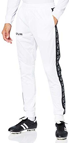 GIVOVA Tricot Band Pantalone Uomo, Bianco (0003), XS