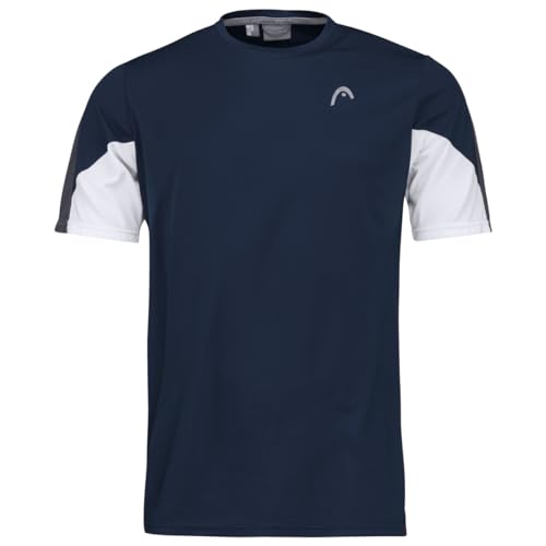 Head T-shirt Men, Club 22 Tech Maglietta Uomo, Blu (Blue), L