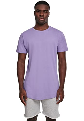 Urban Classics Maglietta Uomo A Maniche Corte, T-Shirt Uomo, Lavender, XL