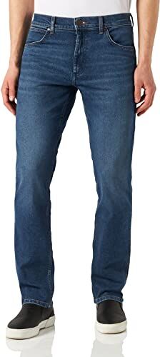 Wrangler Greensboro Jeans, Blu (Blue Arcade), 32W / 34L Uomo