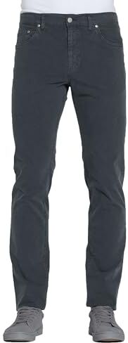 Carrera Jeans Pantalone in Cotone, Grigio Scuro (60)