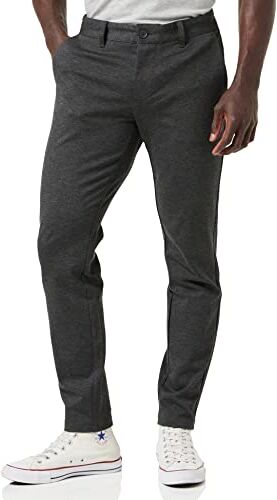 Only Onsmark Slim Gw 0209-Pantaloni Noos Pantaloni Chino, Grigio Scuro mélange, 33W x 36L Uomo