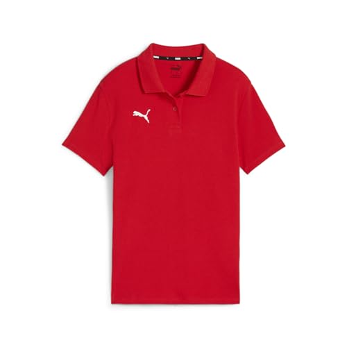 Puma Teamgoal Casuals Polo Wmn, Unisex-Adulto, Rosso Bianco, S