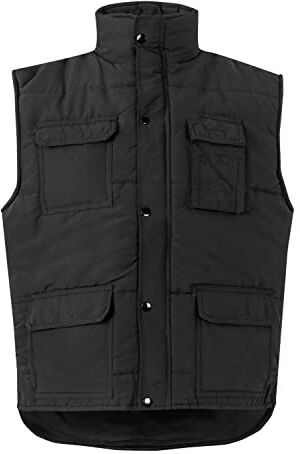 Velilla Serie 108 Gilet multitasche trapuntato (Taglie XL) colore Nero