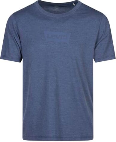 Levis Graphic Crewneck Tee, Uomo, Naval Academy Tri-Blend, XXL