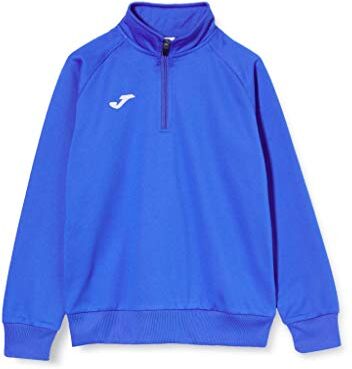 Joma Felpa Faraon, Colore Azzurro, con Mezza Zip, da Uomo, Unisex Adulto, 100285.300.XL, Marina 300, XXL