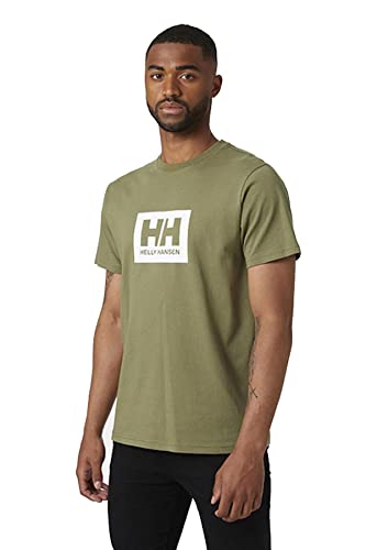 Helly Hansen Maglietta da Uomo Box Verde Lavanda. S