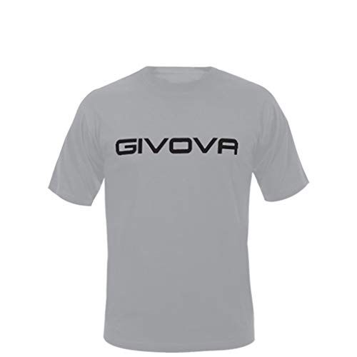 GIVOVA T-Shirt Cotone Spot Grigio Melange Chiaro