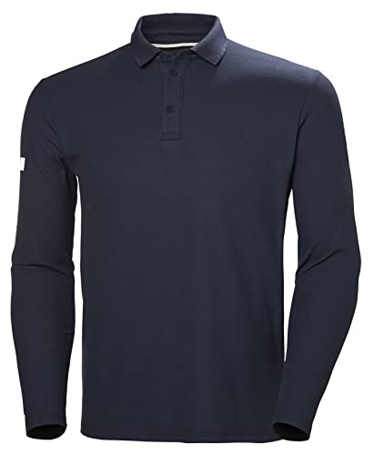 Helly Hansen Uomo Polo Maniche Lunghe Crewline, S, Marina Militare