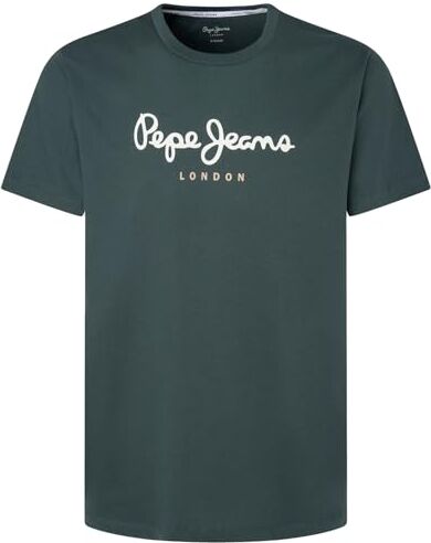 Pepe Jeans Eggo N, T-Shirt Uomo, Verde (Regent Green),XL