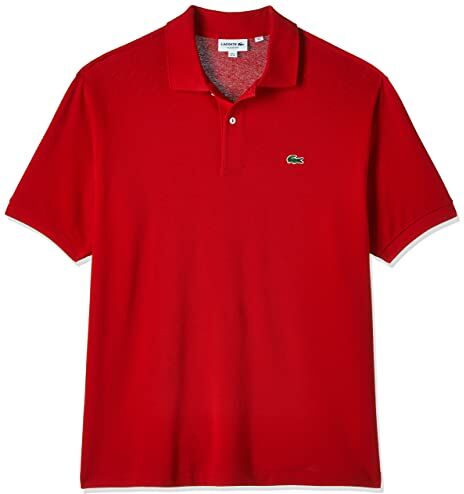 Lacoste L1212-03 Polo, Rosso, XXL Uomo