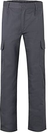 Velilla 103003; Pantalone 100% Cotone Multitasche; Colore Grigio; Taglia 46