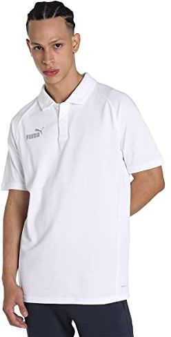 Puma Teamfinal-Polo Casual, Shirt Uomo, Colore Bianco, XXL