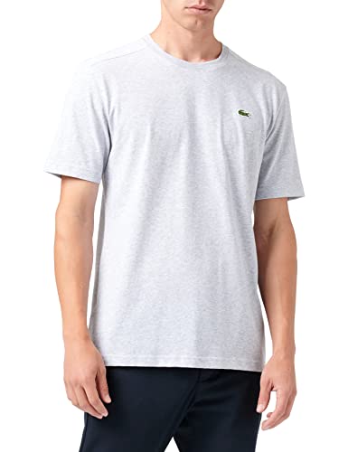 Lacoste Sport T-Shirt Uomo, Small (Herstellergröße : 3), Grigio (Argent Chiné)
