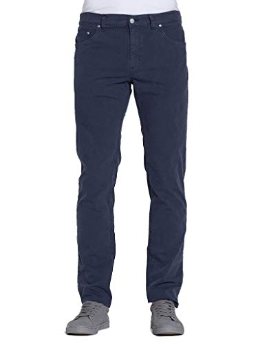 Carrera Jeans Pantalone in Cotone, Blu Scuro (48)