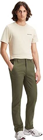 Dockers Alpha Original Khaki, Pantaloni Uomo, Verde ( Olive), 34W / 36L