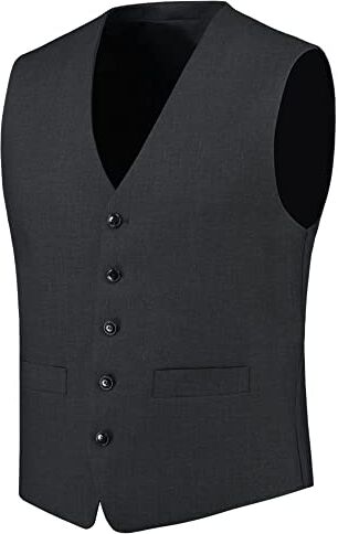 Tricorp Corporate  Gilet da uomo, 70% lana, 30% poliestere, 180 g/m², grigio, taglia 53