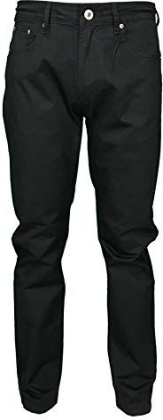 Mastino Pantalone Uomo Estivo 5 Tasche Regular Fit Gamba Dritta Elasticizzato Vita Alta Colorato (IT, Numero, 64, Regular, Regular, Nero)