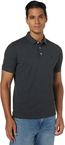 Jack & Jones Jjepaulos Polo Ss Noos, Maglietta Uomo, Grigio (Dark Grey Melange Detail:tonal/Black/Slim), XXL