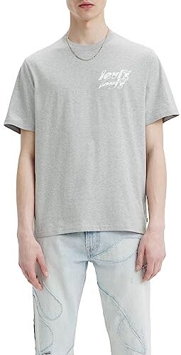 Levis Ss Relaxed Fit Tee, T-shirt Uomo, Poster Logo Ssnl Mhg, M