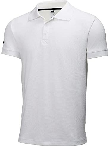 Helly Hansen Uomo Polo Crewline, 4XL, Bianco