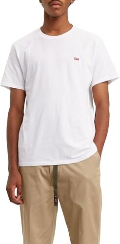 Levis Ss Original Housemark Tee, T-Shirt Uomo, White, XS