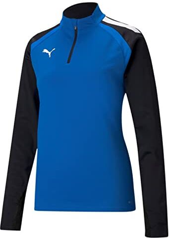 Puma Teamliga 1/4 Zip Top Maglietta, Blu Elettrico, XS Uomo