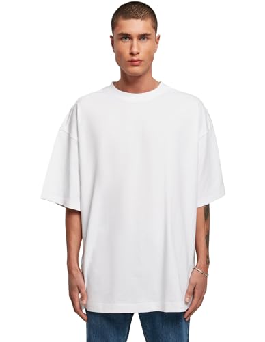 Urban Classics -huge Tee T-Shirt, Bianco, XXL Uomo