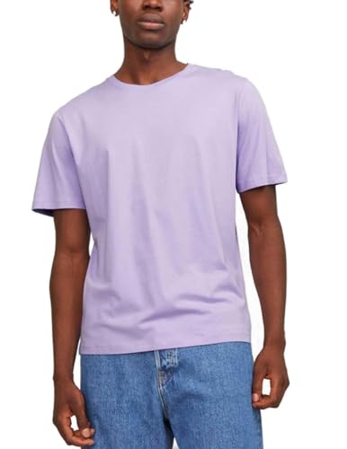 Jack & Jones Jjeorganic Basic Tee Ss O-neck Noos T-shirt, Viola (Purple Rose), S Uomo