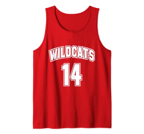 Wildcats 14 Shirts Wildcats 14 Maglietta in jersey Canotta