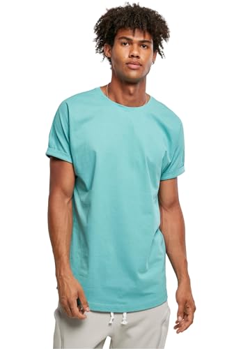 Urban Classics Maglietta Uomo A Maniche Corte, T-Shirt Uomo, Trasparente (Glass), XS