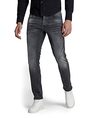 G-STAR RAW 3301 Slim Jeans, Jeans Uomo, Nero (Antic Charcoal ), 38W / 34L