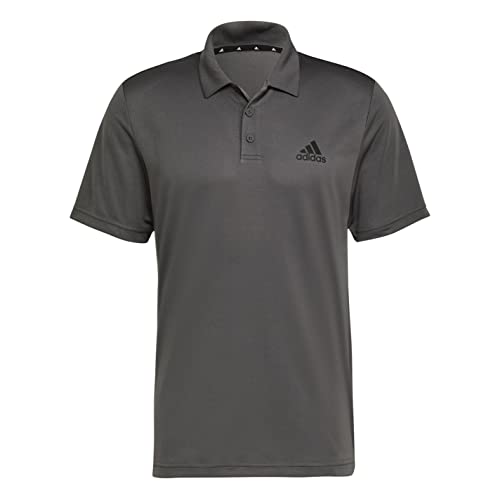 Adidas TR-ES Base Polo Polo Uomo Grey Five/Black Taglia M