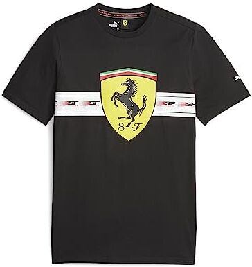 Puma T-Shirt Scuderia Ferrari Motorsport da Uomo XS Black