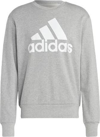 Adidas M BL FT Swt Maglia Lunga Uomo Medium Grey Heather Taglia L