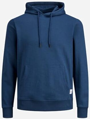 Jack & Jones Felpe Unisex Adulto Manica Lunga Cotone S Scuro Blu