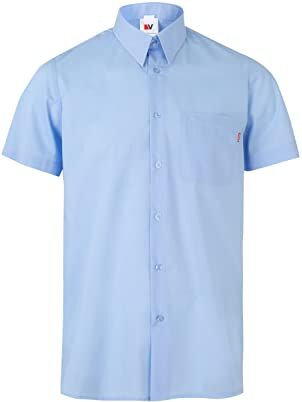 Velilla 531; Camicia a maniche corte, colore celeste; taglia L