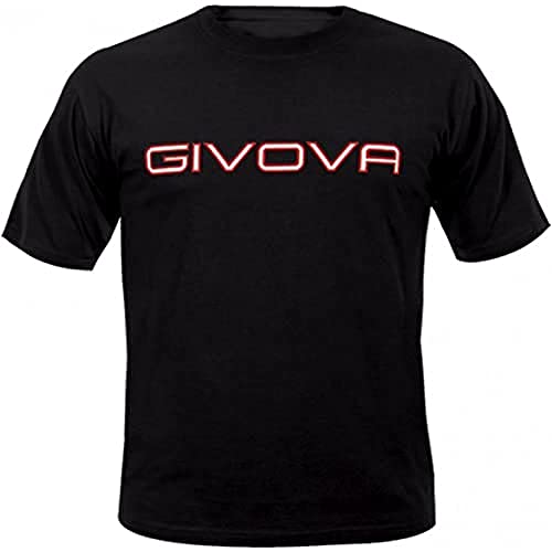 GIVOVA T-Shirt Cotone Spot Nero