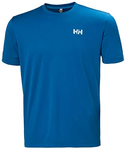 Helly Hansen Verglas Shade Maglietta, Uomo, Blu (606 Deep Fjord), XL