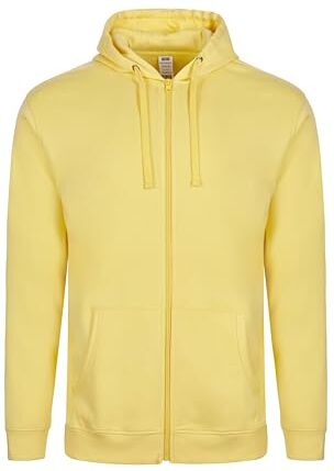 Mukua Sf270u Felpa con Cappuccio e Zip, Summer Yellow, X-Large Unisex-Adulto