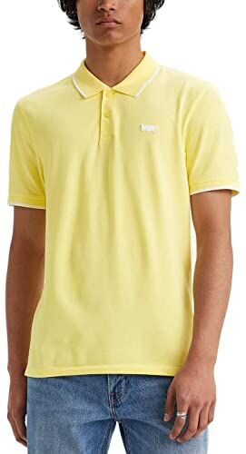 Levis Slim Housemark Polo, Polo Uomo, Quarter Tipping Lemonade, XS