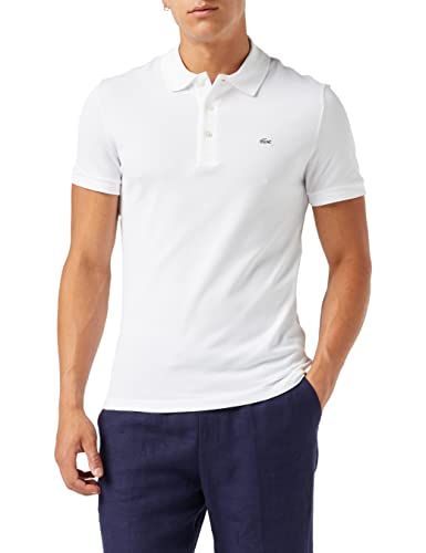 Lacoste PH4014, Polo Uomo, Bianco, X-Small (Taglia Produttore: 2)