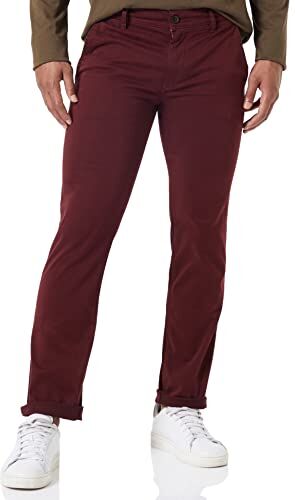 Boss Schino-slim D, Pantaloni, Uomo, Rosso Scuro, 30W / 30L