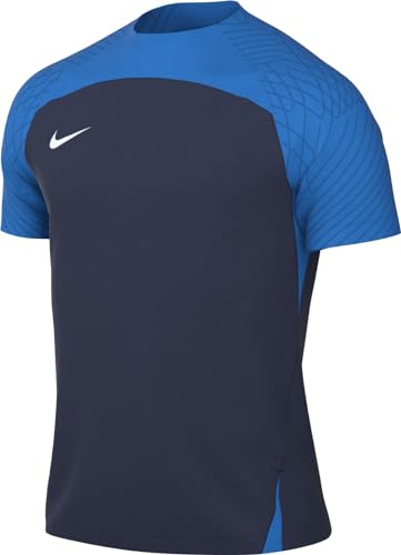 Nike M NK DF STRKE III JSY SS, T-Shirt Uomo, Midnight Navy/Photo Blue/White, XS