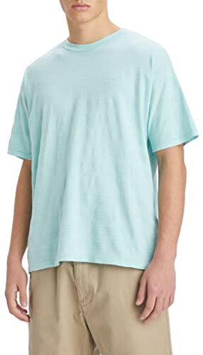 Levis Red Tab Vintage Tee, T-Shirt Uomo, Popcorn Pastel Turquoise, XL