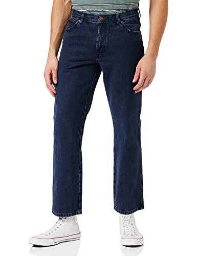 Wrangler Texas Jeans, Coalblue Stone, 40W / 32L Uomo