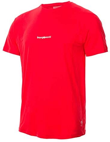 TRANGOWORLD Azlor, T-Shirt Uomo, Rosso ad Alto Rischio, XXL