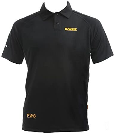 DeWalt Polo da Uomo Dewrutxl-TB Rutland Performance XL 122 cm, Nero, XL EU