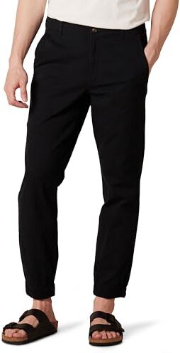 Amazon Essentials Pantaloni della Tuta Slim Uomo, Nero, XS