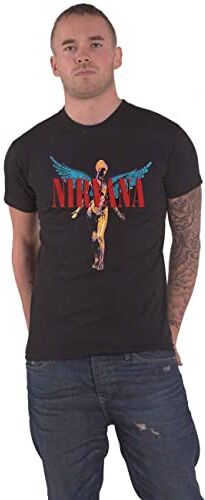 Nirvana T-Shirt # S Unisex Black # Angelic